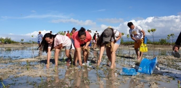 onsemi Employees plant 4,000 mangrove propagules in honor
                 of Earth Day